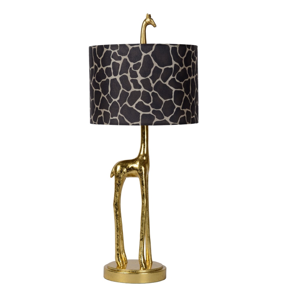 Lucide TafellampExtravaganza Miss Tall giraffe goud met zwart - 10506/81/02